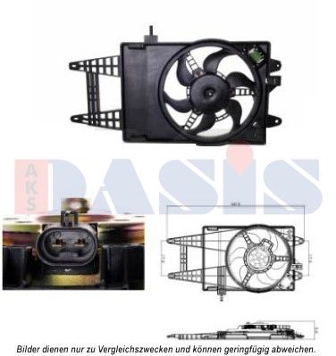 AKS DASIS Ventilators, Motora dzesēšanas sistēma 088082N